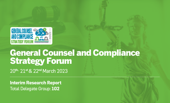 General Counsel and Compliance Strategy Forum (March 2023)